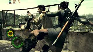 Resident Evil 5 Rocket only Amateur Solo Speedrun 12954 IGT World Record [upl. by Snowber]