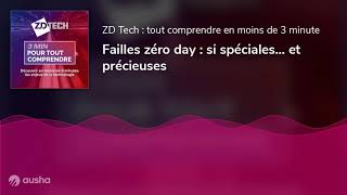 Failles zéro day  si spéciales et précieuses [upl. by Ellerihs]