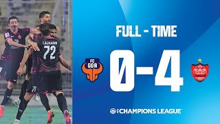 ACL2021  Full Match  Group E  FC Goa IND vs Persepolis FC IRN [upl. by Ahsinav]