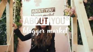 ABOUT YOU Blogger Market  mit Idol amp TopmodelGewinnerin Céline Bethmann Nadine Menz [upl. by Alvera142]