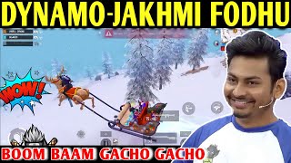 DYNAMO  JAKHMI FODHU  PUBG MOBILE  BGMI  BATTLEGROUNDS MOBILE INDIA  BEST OF BEST [upl. by Kcirednek]