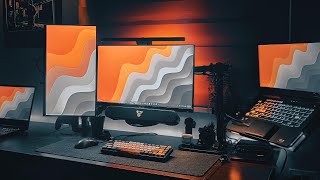 Best Laptop Setups Ep 39  INCREDIBELY Clean Minimal and Productive Desk Setups [upl. by Enyr]