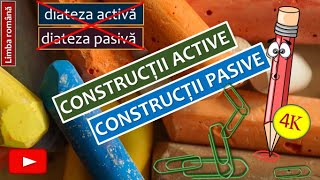 Construcții ACTIVE și construcții PASIVE [upl. by Einaoj997]