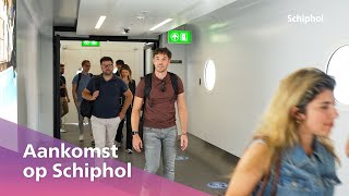 Land je op Schiphol Bekijk waar je naartoe moet [upl. by Alleber]