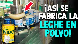 Cómo Se Fabrica La Leche En Polvo Proceso En Fábrica [upl. by Curtice671]