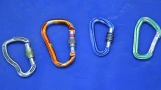 How to Pick the Right Carabiners  Rock Climbing [upl. by Satsoc]