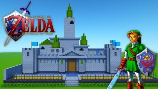 Minecraft Tutorial How To Make Hyrule Castle quotThe Legend of Zelda Ocarina of Timequot [upl. by Osborn]