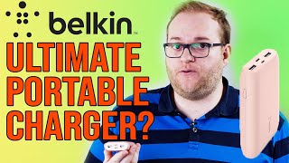 Belkin Boost Charge Power Bank 10K Review  The best value portable phone charger with USBC [upl. by Milore]