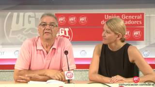 UGT inicia una campaña para concienciar a la sociedad de las Pensiones jubilados y pensionistas [upl. by Nbi]