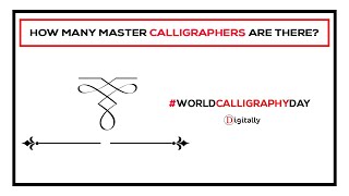 How many master calligraphers are there [upl. by Crifasi]