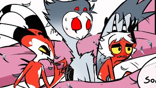 【Hazbin Hotel Comic Dub】THE THREEWAY DISASTER Stolas x Blitzo  Stolitz [upl. by Aerahs]