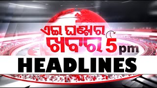 5 PM Headlines  19th November 2024  Odisha TV  OTV [upl. by Brigid]