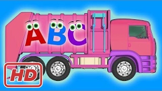 Binkie TV  Learn Alphabet  Garbage Truck Videos For Kids [upl. by Bunting]