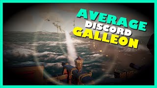 Average Discord Galleon  Sea of Thieves [upl. by Nonnahsal327]