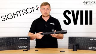 Sightron SVIII Rifle Scope  Quickfire Review [upl. by Thedrick]