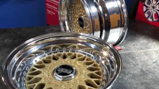 TeamAPT Restauration Alufelgen BBS RS bbs gold matt Hochglanzverdichten [upl. by Lathan]