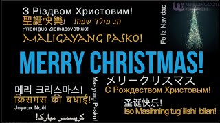 Silent Night performed in 15 languages by Willingdon Church International Language Ministry [upl. by Eltotsira]