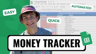 How To Track Your Expenses in 2023  Mind Blowing Google Sheets Tutorial [upl. by Dott]