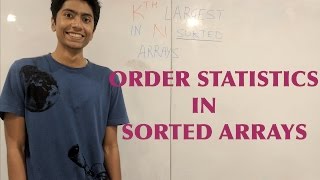 Find the Kth Largest Element in N Sorted Arrays [upl. by Issej518]