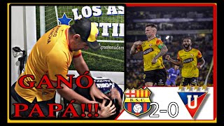 BARCELONA SC VS LDU 20  LIGAPRO2024REACCION [upl. by Oirrad]