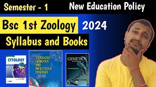 Bsc 1st year zoology syllabus Bsc zoology 1st year syllabus semester 1 and books pdf of semester 1 [upl. by Otsirave]