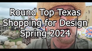 Round Top Texas shopping for antique design elements in Mission Style home [upl. by Obadiah712]