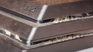 Safely cleaning my PS4 pro [upl. by Odraner]