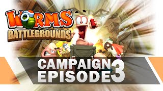 Worms Battlegrounds Campaign Episode 3 [upl. by Lednew]