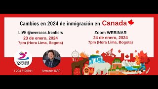 Cambios de la nueva ley 2024 con consultor de immigracion ICRC [upl. by Rosita986]