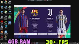 PES 2021 LOW END CONFIG FOR 4GB RAM PC AND LAPTOPS  30 FPS ASSURED  PHOENIX GAMER [upl. by Darcey]