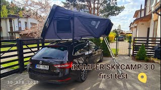 iKAMPER SKYCAMP 30 1st Test [upl. by Aicak11]