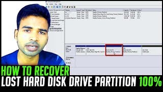 How to recover missing hard disk partition without loosing data  Lost Partition After Format FIXED [upl. by Ankeny614]