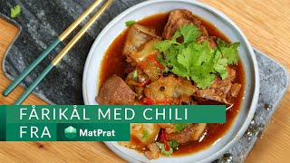 Fårikål med chili  kjapt og greit  MatPrat [upl. by Ingra328]