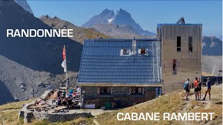 Cabane Rambert  Randonnée via Jorasse Ovronnaz Suisse [upl. by Aihsened587]