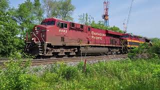 CPR 8863 at Toronto MAY 2024 [upl. by Lynnell526]