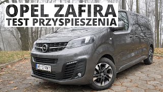 Opel Zafira 20 Diesel 177 KM AT  acceleration 0100 kmh [upl. by Saref]