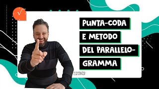 PUNTACODA E METODO DEL PARALLELOGRAMMA  somme per vettori con direzioni differenti [upl. by Cyrus]