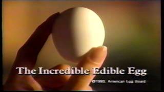 Incredible edible egg  Tv commercial  1995 [upl. by Nord]