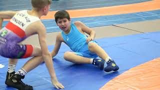 Wrestling  Ringen Sparkassenpokal Jena Jugend B 38 kg Freestyle Mehlhorn  Abdrakhmanov [upl. by Leibrag940]