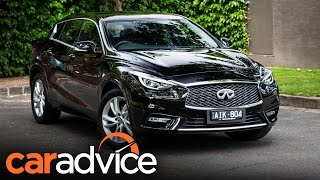 2017 Infiniti Q30 GT review  CarAdvice [upl. by Anoid394]