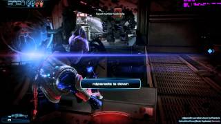 Mass effect 3 Multiplayer gameplay Salarian infiltrator quotGOLDquot [upl. by Mackenzie312]