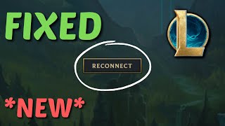 How to Fix Reconnect Bug in League of Legends 2024 NEW NO DX9 [upl. by Shandra]