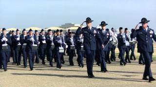 Air Force Basic Military Training BMT Graduation Parade 7 March 2014 Official [upl. by Adnawahs]