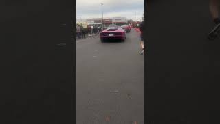 Carter sharer show up to the CampC lamborghini aventadors cartersharer famousyoutuber carshow [upl. by Svend]