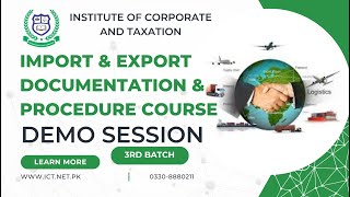 IMPORT EXPORT DOCUMENTATION amp PROSEDURE JULY BATCH ORINENTATION CLASS [upl. by Kcoj]