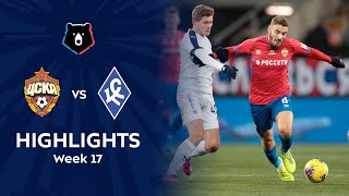 Highlights CSKA vs Krylia Sovetov 10  RPL 201920 [upl. by Rona]