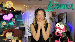 Amphibia S03 E11 Commander Anne amp Sprivy Reaction [upl. by Ardried]