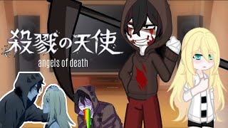 BNHA reacts to angels of death  MHA reacts  GCRM  reupload [upl. by Azarria13]