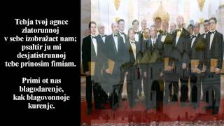 Kol Slaven Valaam Male Voice Choir St Petersburg [upl. by Amaleta]