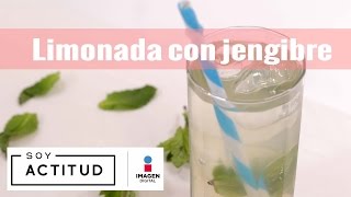 Limonada con vodka y un toque de jengibre  ActitudFEM [upl. by Htiek]